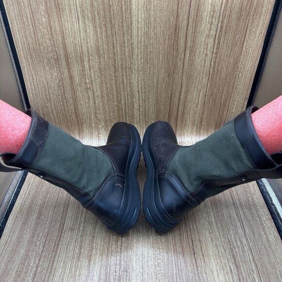 Cole Haan Millbridge Waterproof Men’s Boots Size 8.5 M C25985 Brown And Green - Picture 6 of 12